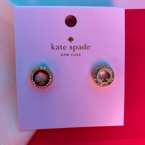 Kate Spade “Spot the Spade” Earrings - Picture 4 of 4